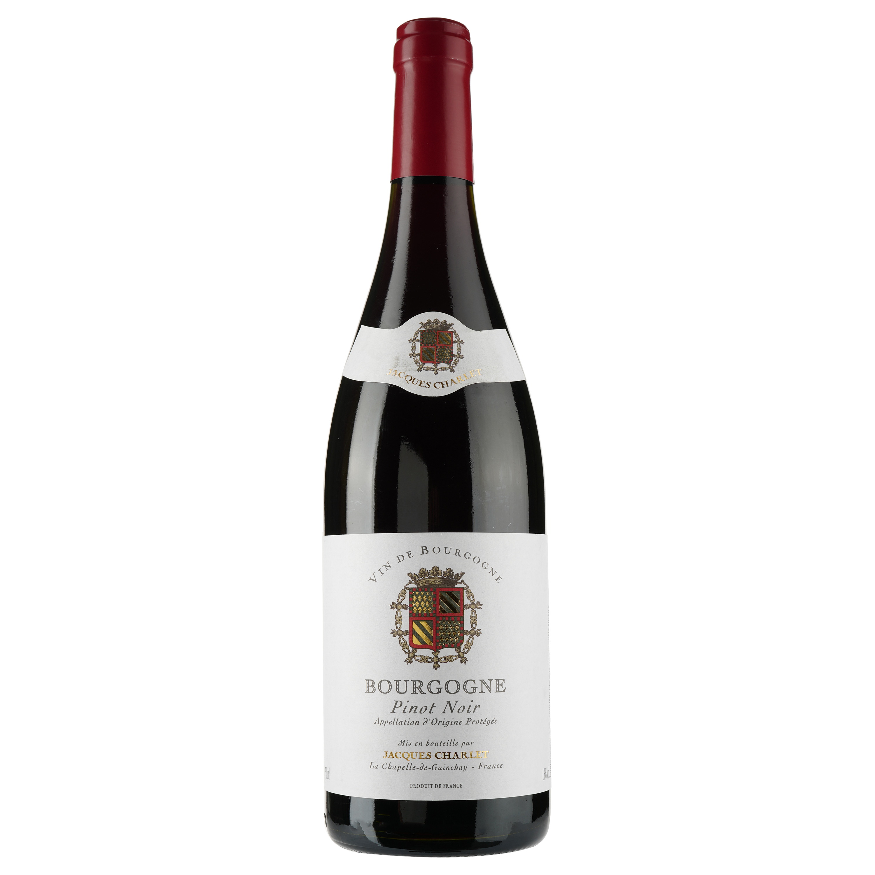 Вино Loron&Fils Jacques Charlet Bourgogne Rouge Pinot Noir, красное, сухое, 13%, 0,75 л (8000015793377) - фото 1