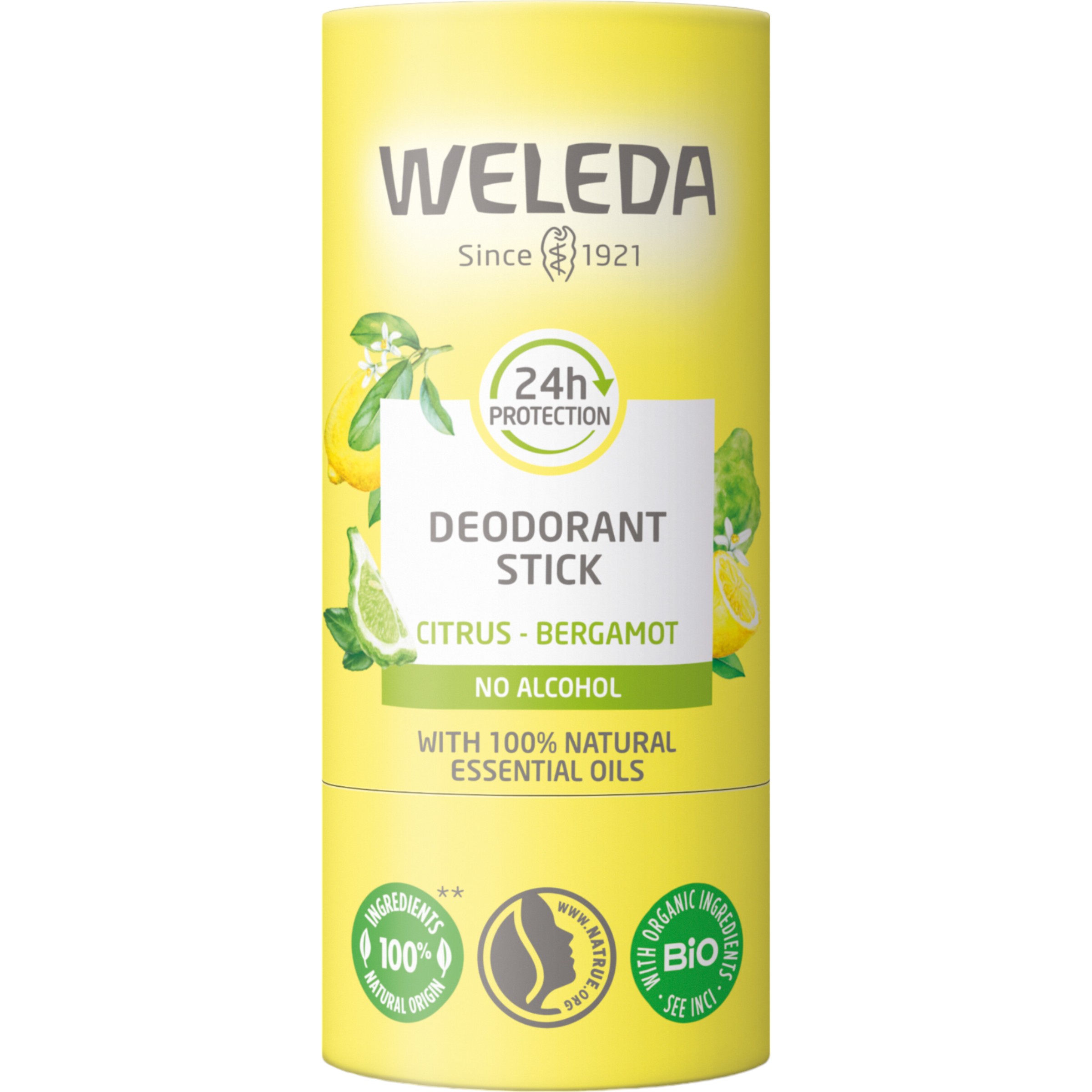 Дезодорант-стік Weleda Citrus-Bergamot 50 г - фото 1