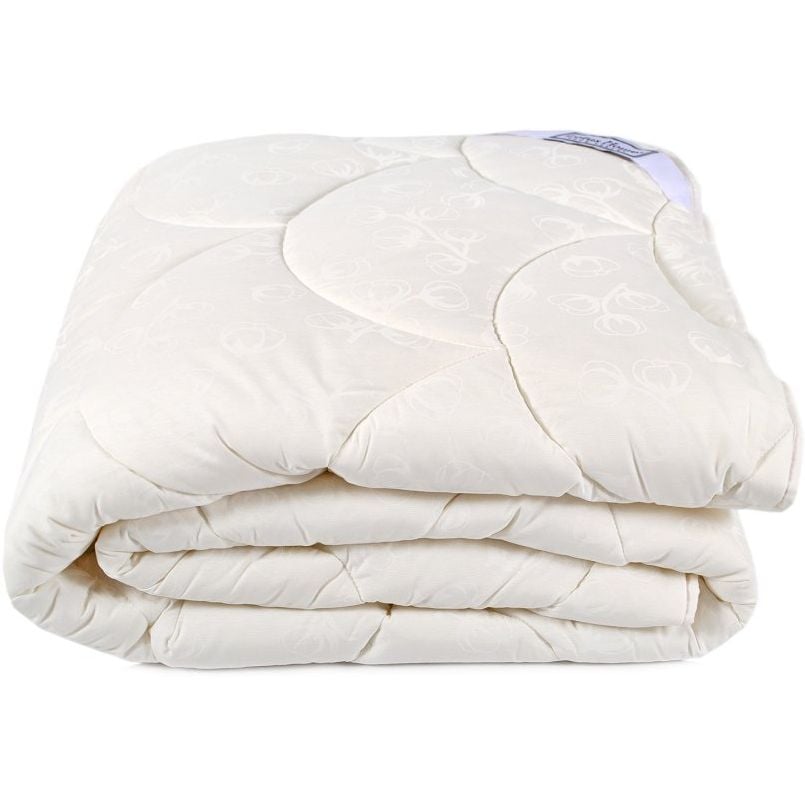 Одеяло антиаллергенное Lotus Home Cotton Extra, евростандарт, 215х195 см, молочное (svt-2000022289832) - фото 2