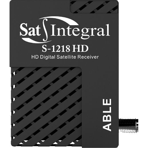 Супутниковий ресивер Sat-Integral S-1218 HD Able - фото 1