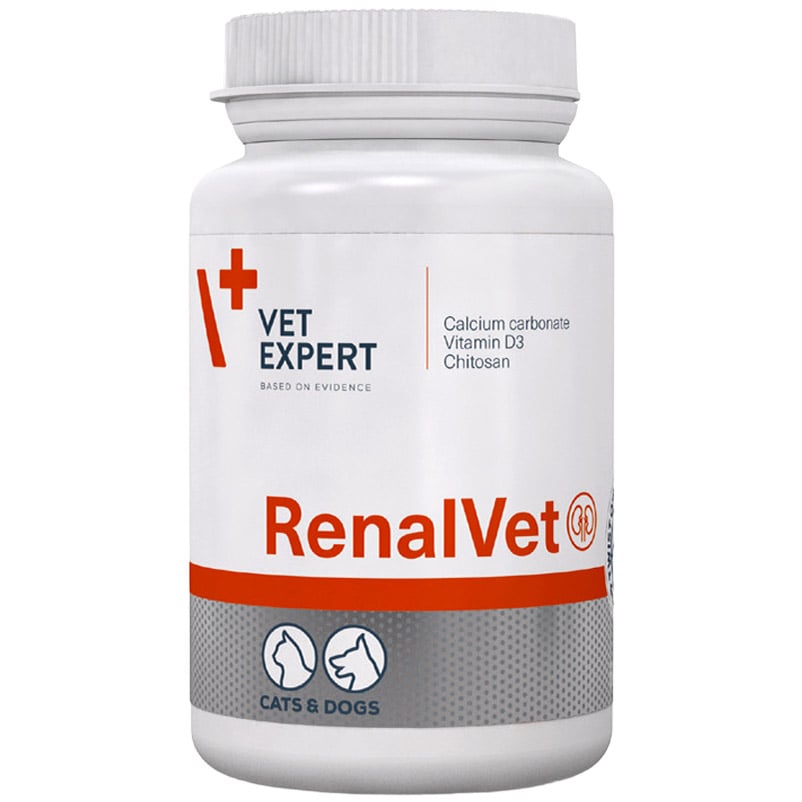 Пищевая добавка Vet Expert RenalVet для поддержки функций почек, 60 капсул - фото 1