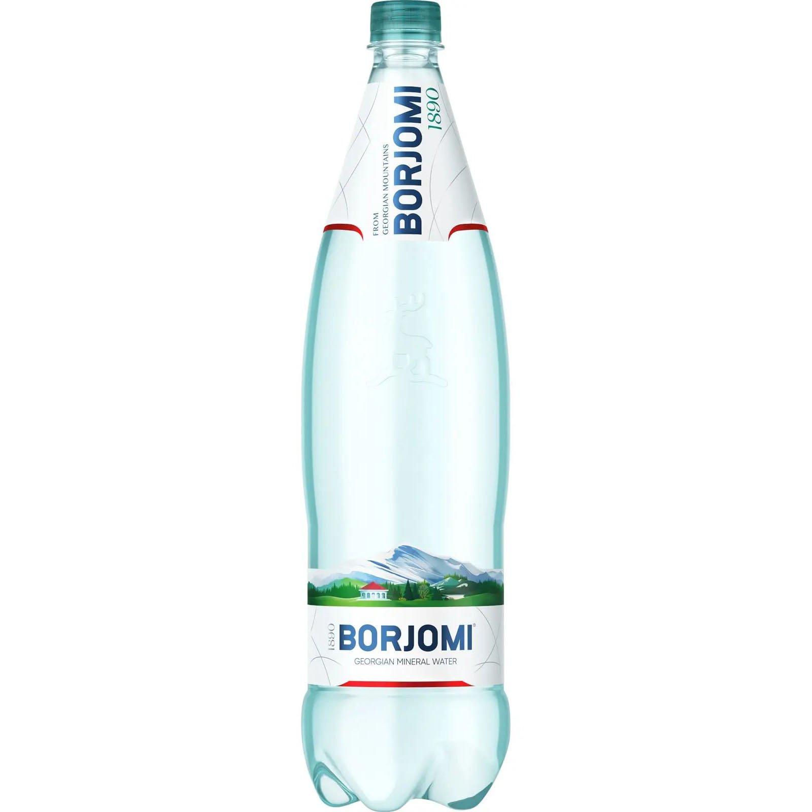 Вода мінеральна Borjomi лікувально-столова сильногазована 1.25 л - фото 1