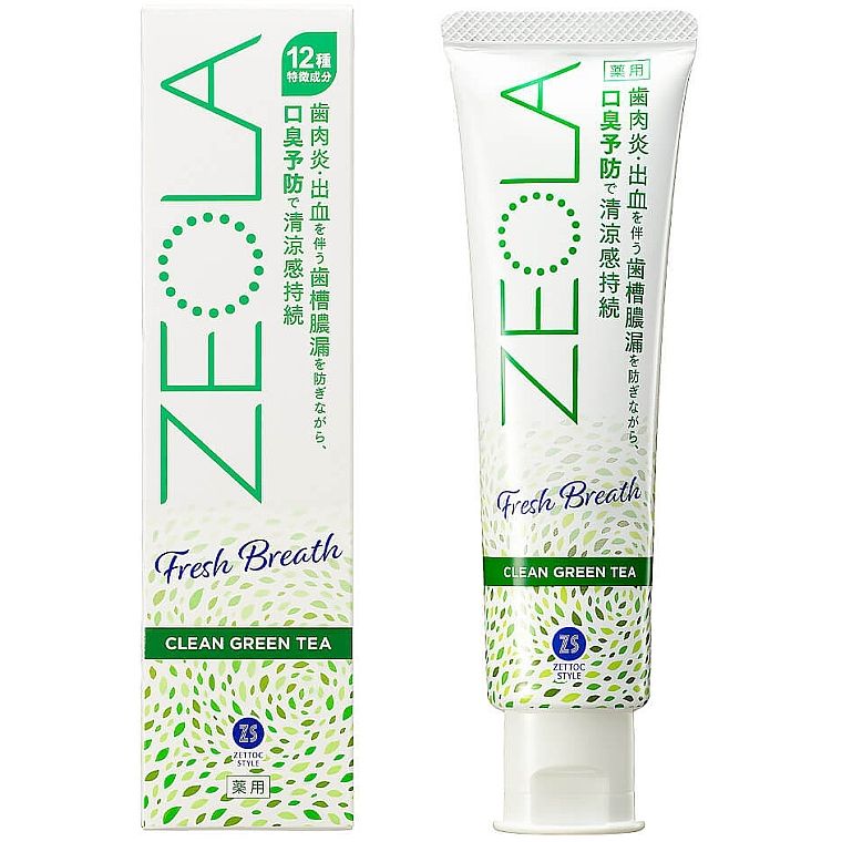 Зубна паста Zeola White Fresh Breath свіже дихання 95 г - фото 1