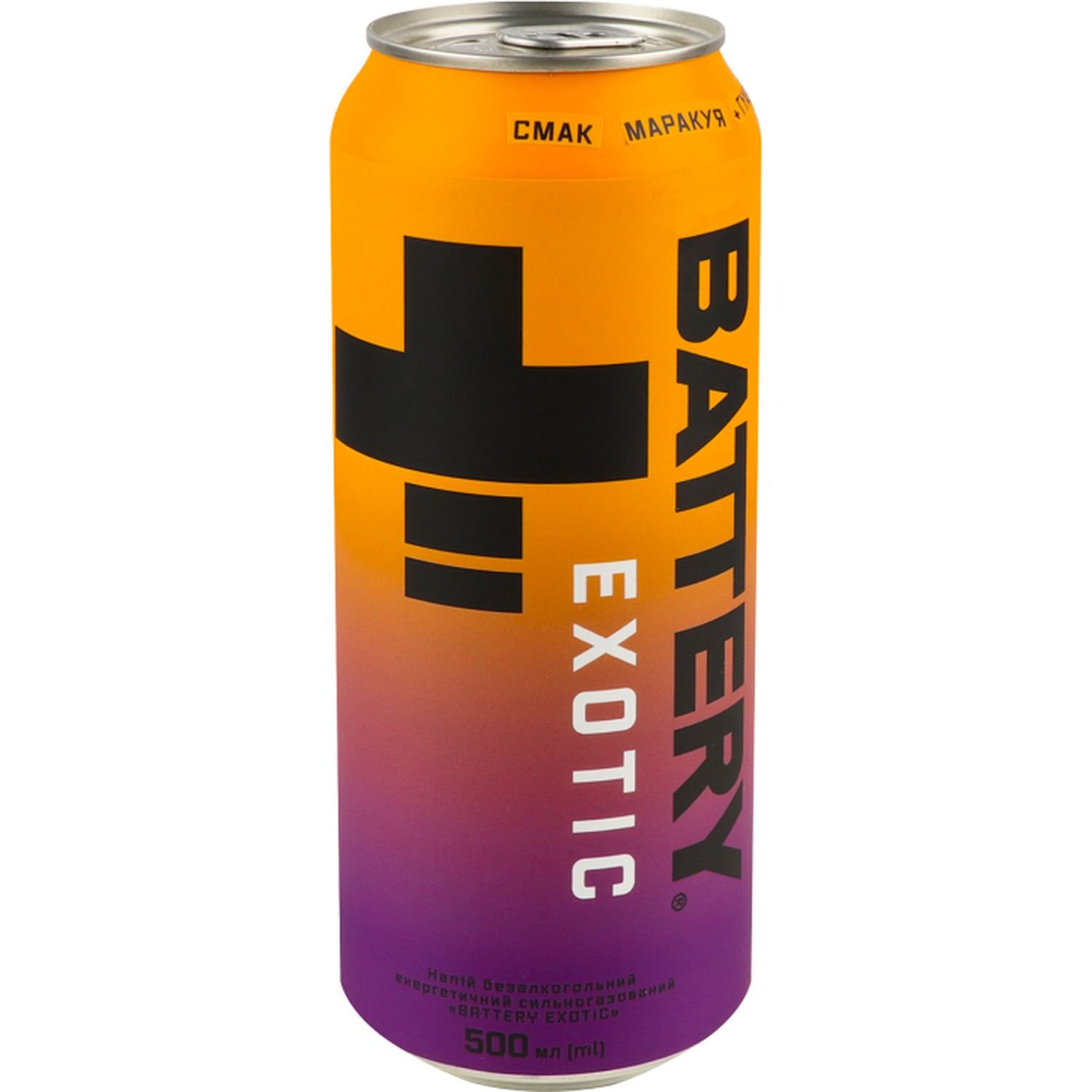 Енергетичний безалкогольний напій Battery Exotic 500 мл - фото 2