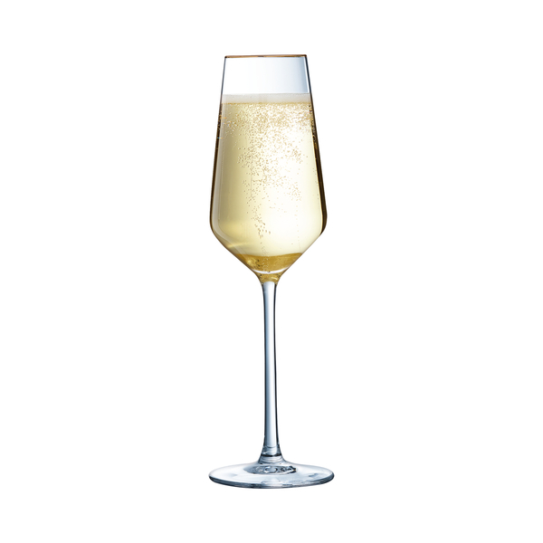 Набір келихів для шампанського Eclat Ultime Bord Or, 4 шт. (6538206) - фото 2