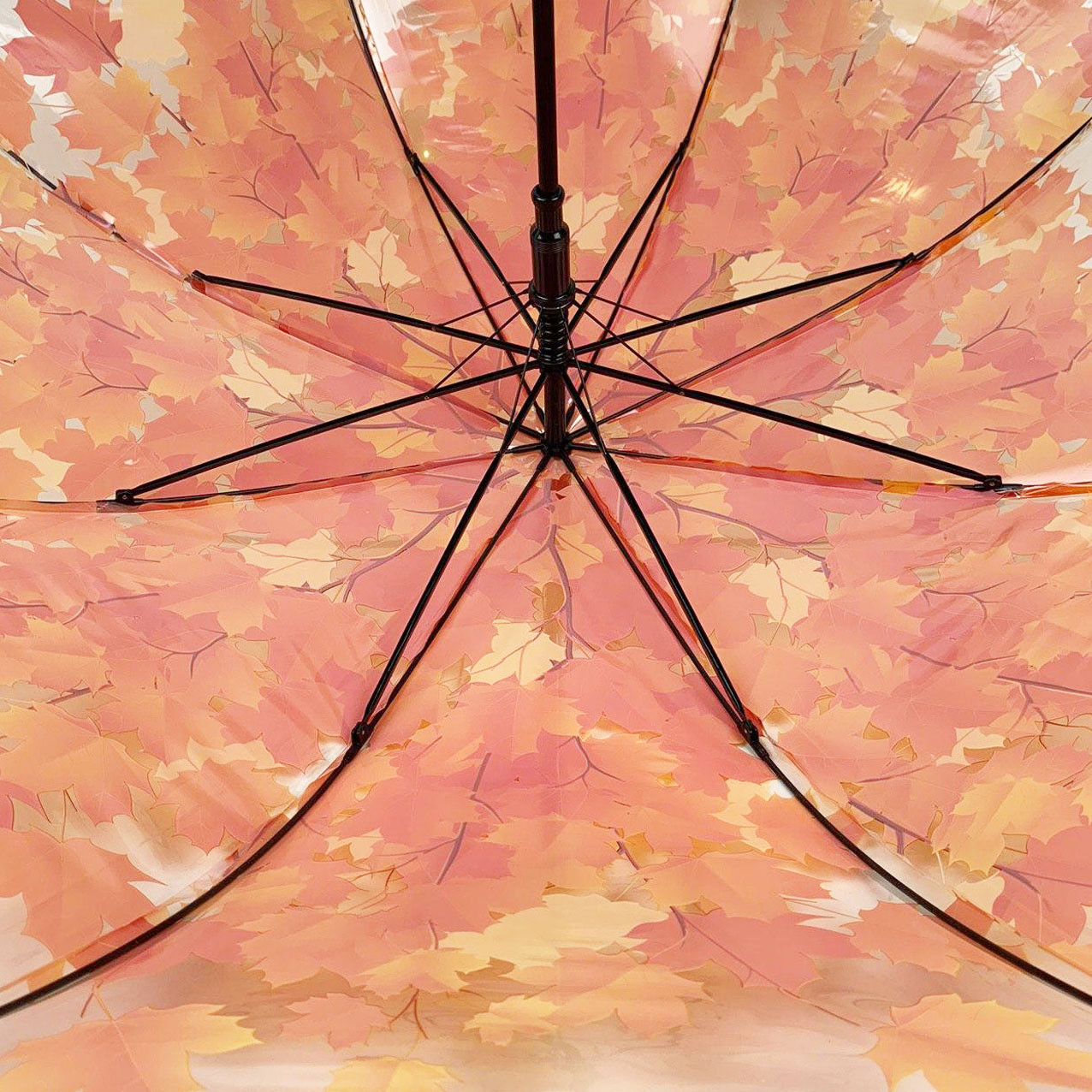 Женский складной зонтик полуавтомат Swifts 97 см прозрачный - фото 5