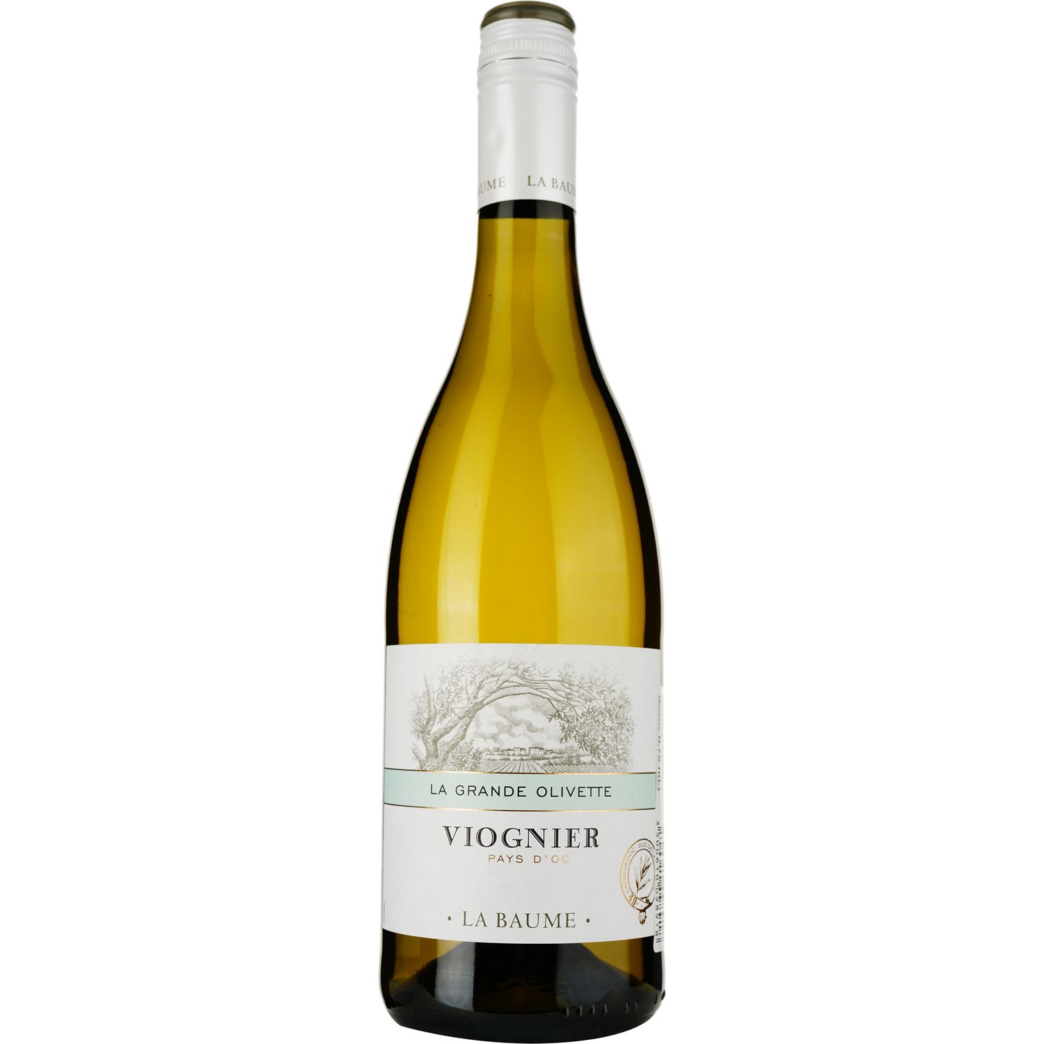 Вино Domaine De La Baume Grande Olivette Viognier IGP Pays d'Oc 2021 біле сухе 0.75 л - фото 1