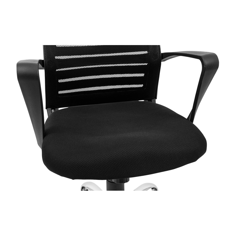 Кресло офисное Richman Флеш Ю Хром М-1 Tilt сетка черный (RCM-1123) - фото 6