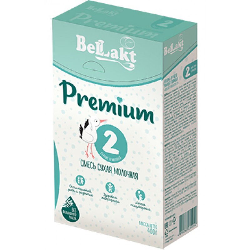 Сухая молочная смесь Беллакт Premium 2, 400 г - фото 1