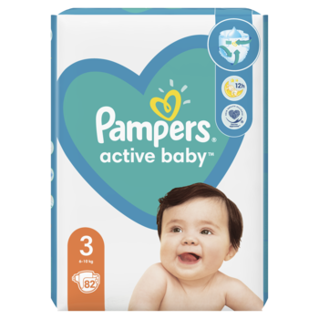 Подгузники Pampers Active Baby 3 (6-10 кг), 82 шт. - фото 3
