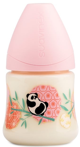 Бутылочка для кормления Suavinex Истории панды, 150 мл, розовый (303953) - фото 1