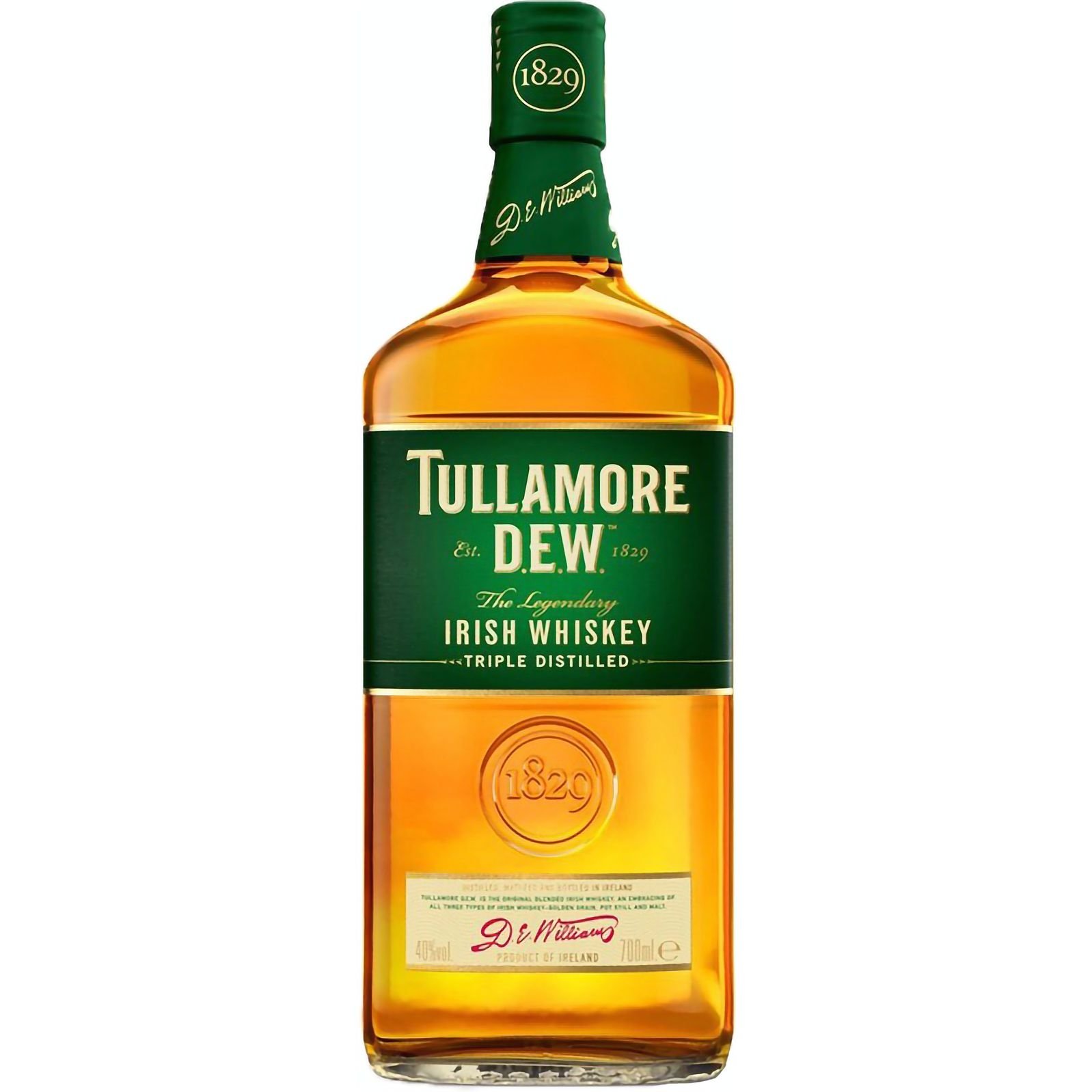 Віскі Tullamore Dew Original Irish Whiskey 40% 0.7 л - фото 1