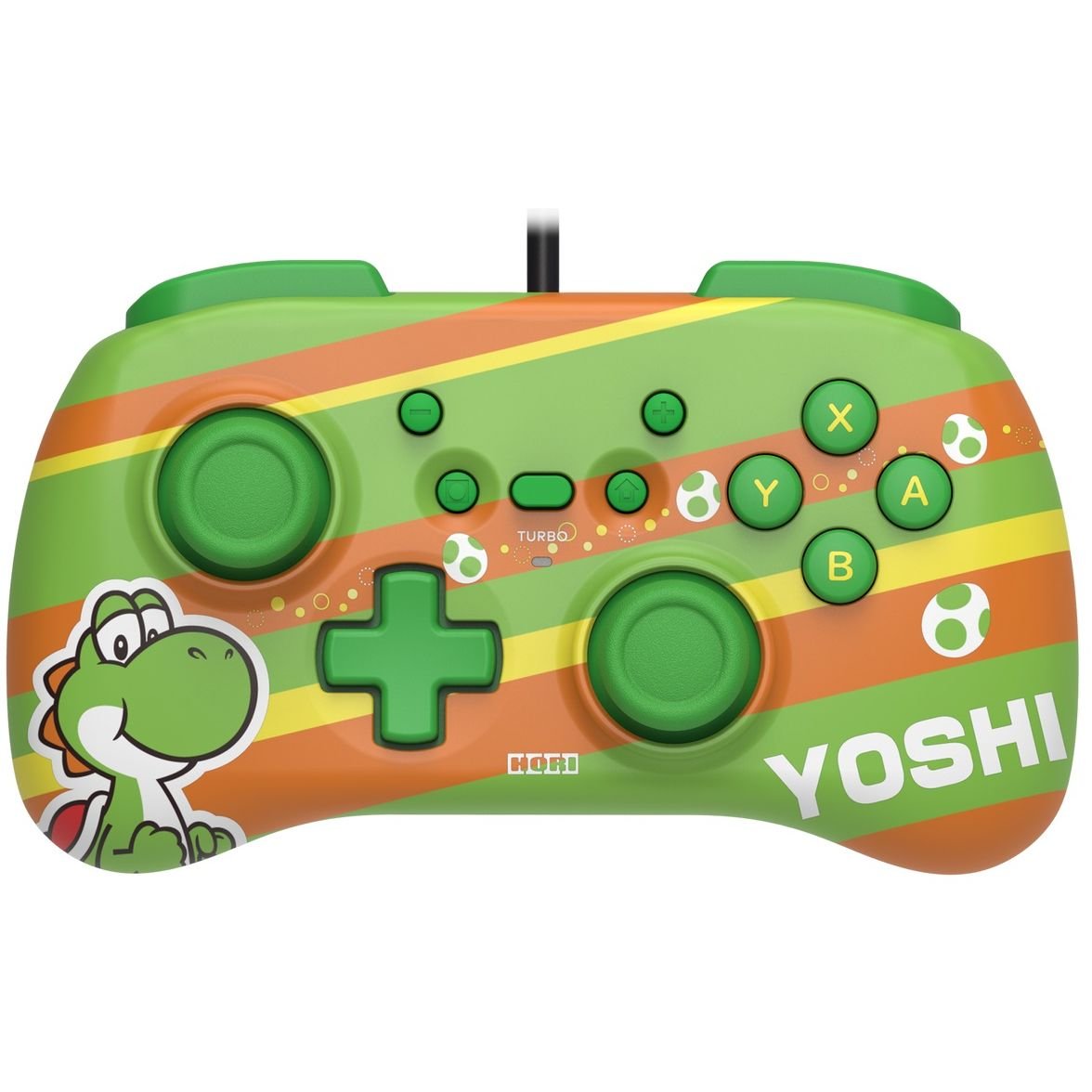 Геймпад проводной Horipad Mini (Yoshi) для Nintendo Switch, Green (810050910859) - фото 1