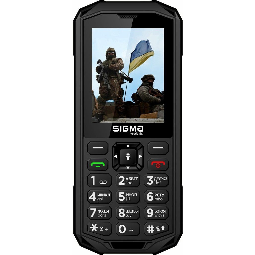 Мобільний телефон Sigma Mobile X-treme PA68 Black (UA UCRF) - фото 1