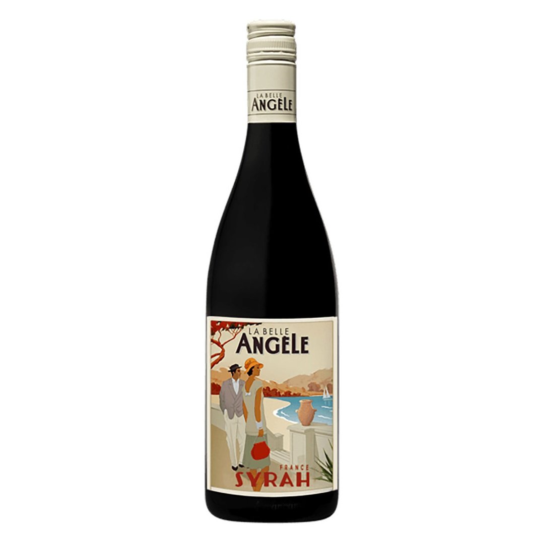Вино Badet Clement La Belle Angele Syrah, красное, сухое, 13%, 0,75 л (8000019948675) - фото 1