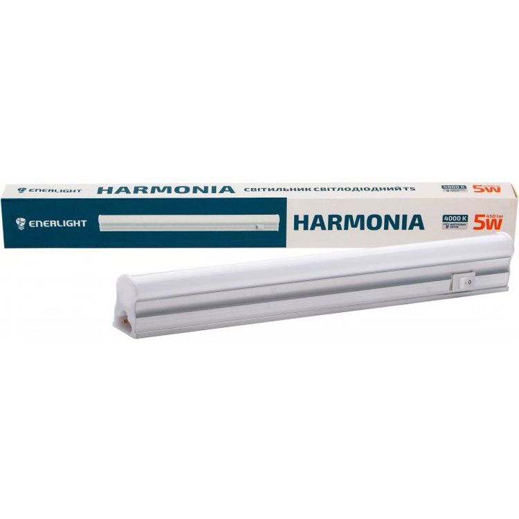 Світлодіодний світильник лінійний Enerlight Harmonia T5, 5W, 4000К (HARMONIA5SMD90W) - фото 2