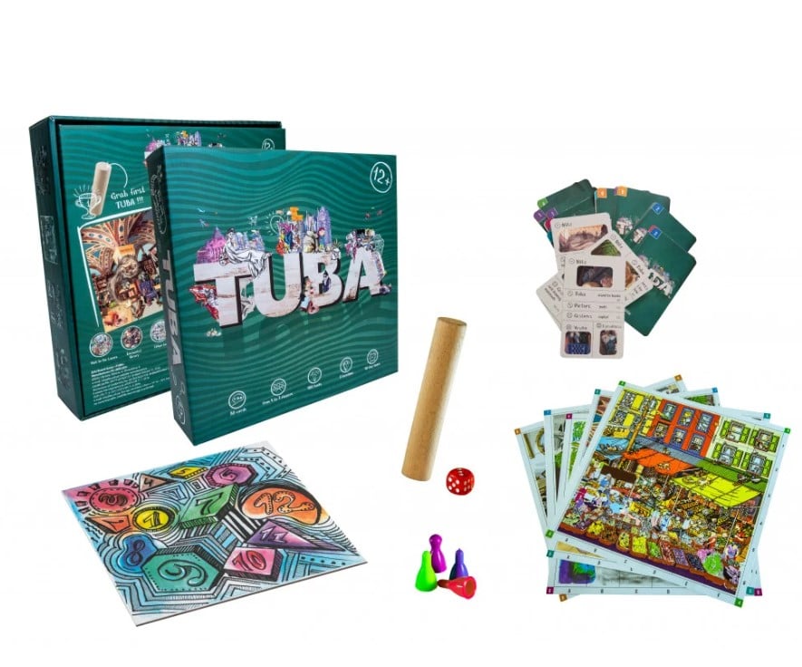 Развлекательная настольная игра Strateg Туба, на английском языке (30264) - фото 4