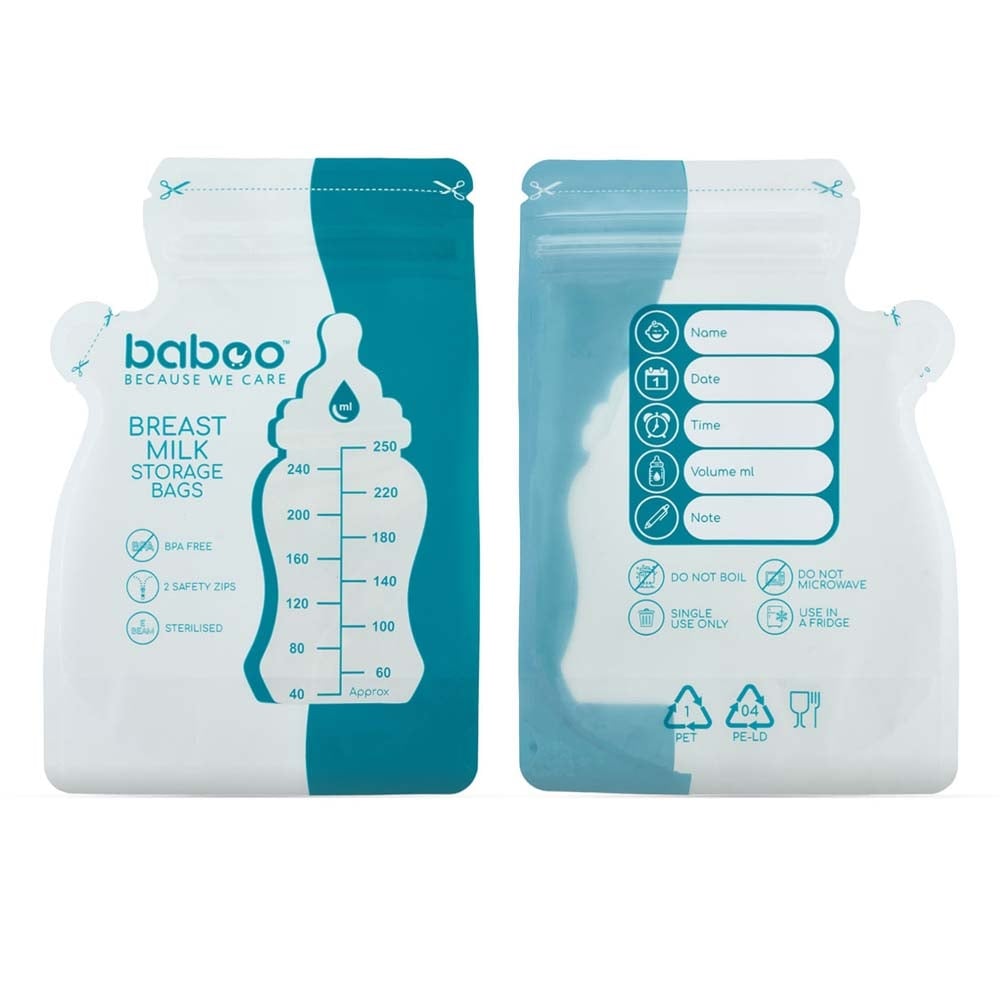 Пакети для зберігання грудного молока Baboo, 25 шт. - фото 3