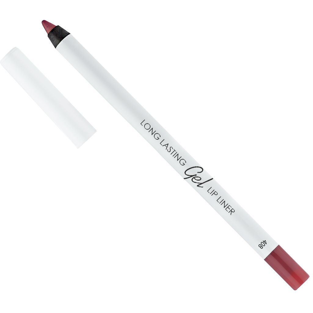 Стійкий гелевий олівець для губ Lamel Long lasting Gel Lip Liner відтінок 408, 1.7 г - фото 1