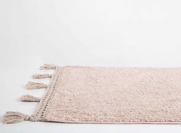Набір килимків Irya Janel pembe, 90х60 см і 60х40 см, світло-рожевий (svt-2000022273824) - фото 2