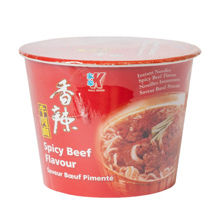 Лапша быстрого приготовления Kailo Spicy Beef Flavour с говядиной острая 120 г - фото 1