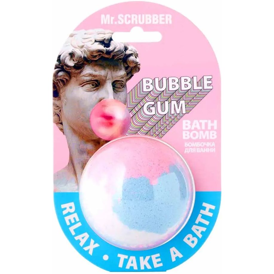 Бомбочка для ванны Mr.Scrubber Bubble Gum 200 г - фото 1