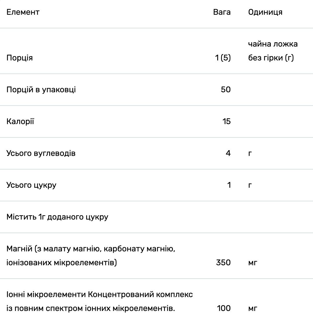 Магний Trace Minerals Magnesium Powder Stress-X со вкусом лимона и лайма 350 мг 250 г - фото 3