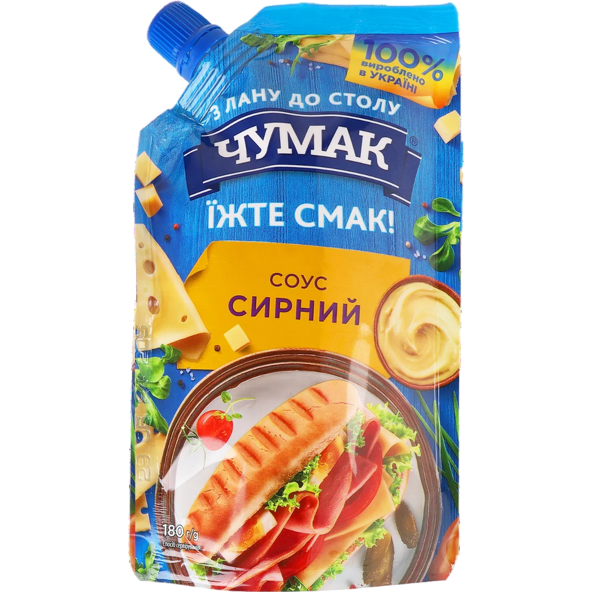 Соус Чумак Сирний 180 г - фото 1