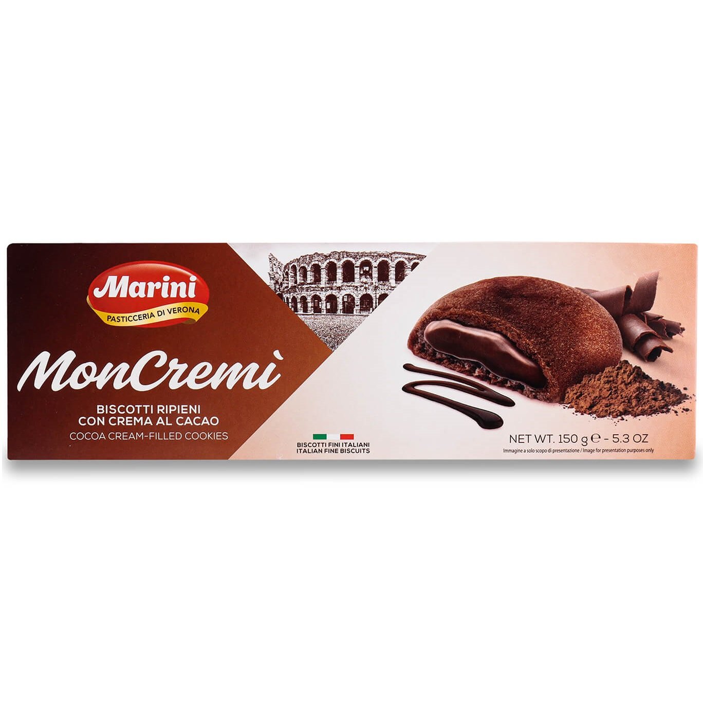 Пісочне печиво Marini какао-крем 150 г (877866) - фото 1