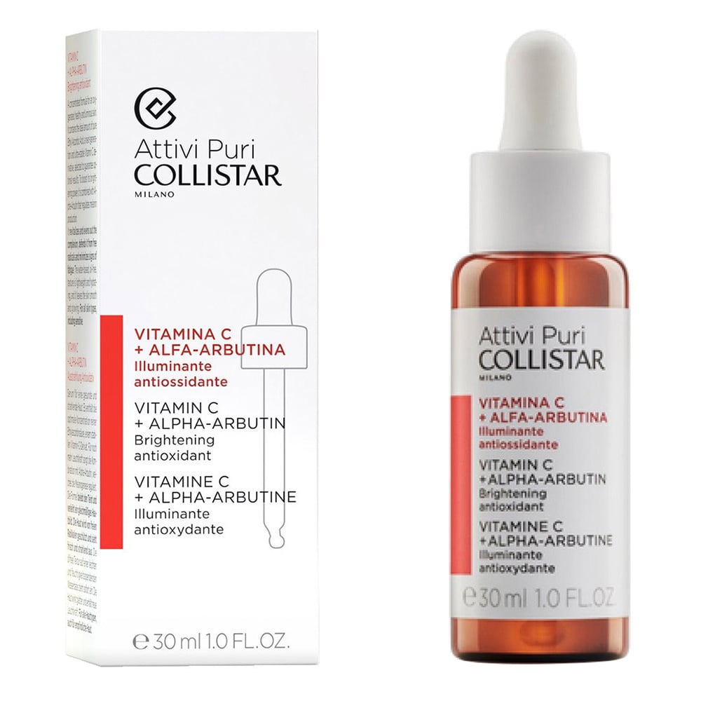 Освітлююча сироватка для обличчя Collistar Pure Actives Vitamin C + Alpha-Arbutin Brightening Antioxidant, з вітаміном С і альфа-арбутином, 30 мл - фото 2