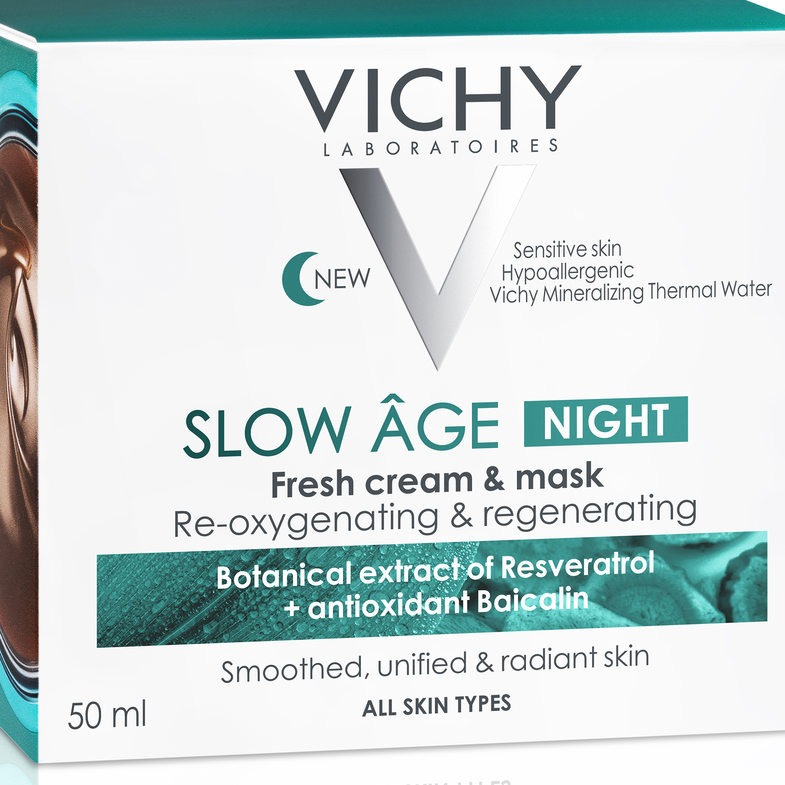 Ночная крем-маска Vichy Slow Age, против признаков старения, 50 мл - фото 8