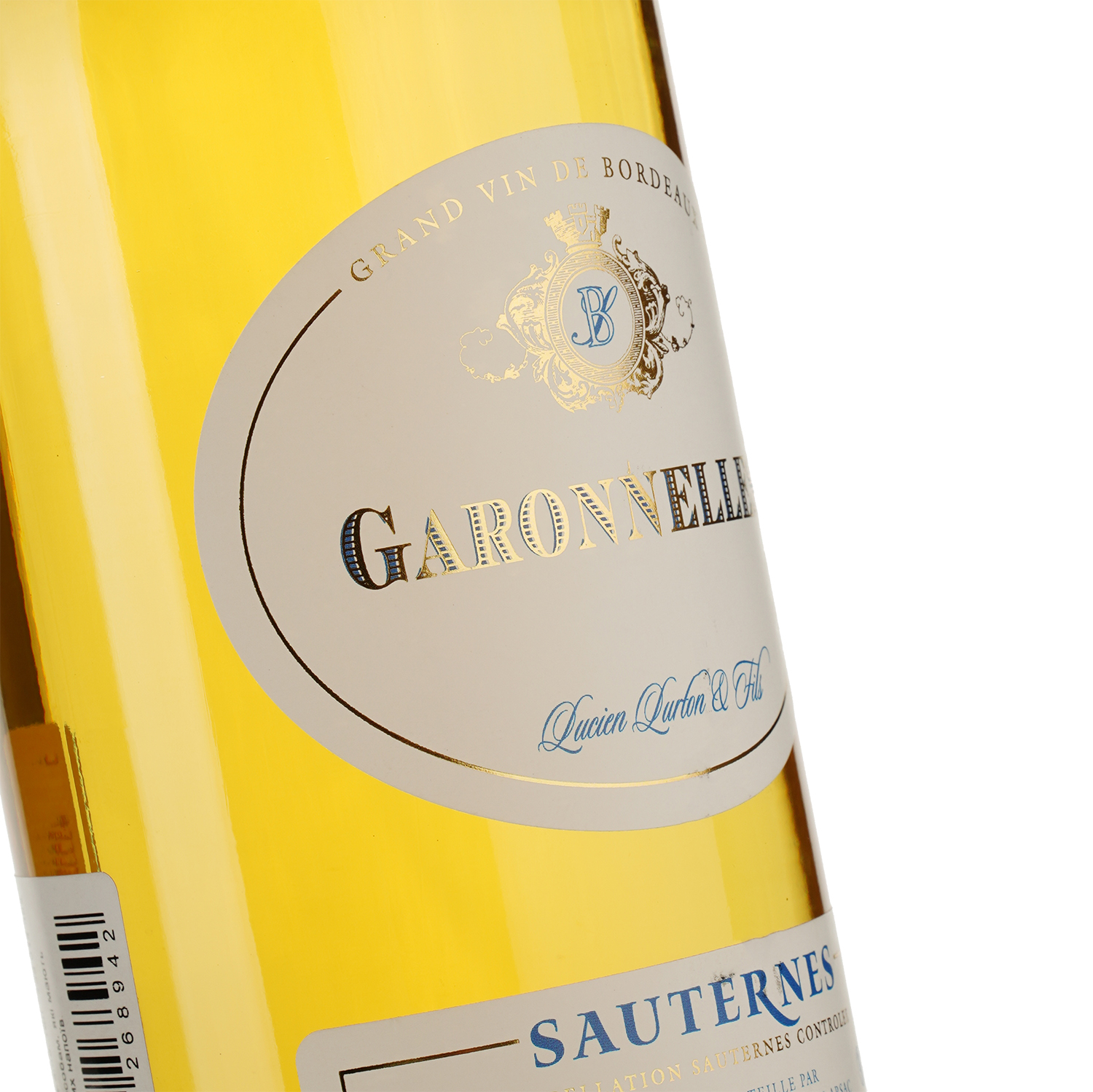 Вино Garonnelles Sauternes 2017 белое сладкое 0.75 л - фото 3