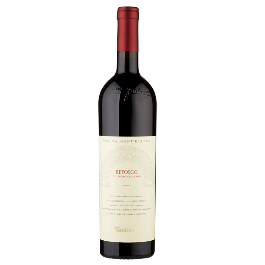 Вино Fantinel Sant Helena Refosko Friuli Grave, червоне, сухе, 13,5%, 0,75 л (8000009737214) - фото 1