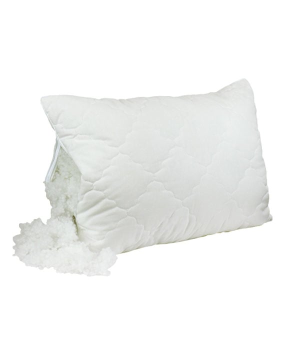 Подушка Руно силиконовая, стеганная, на молнии, 50х70 см, белая (310.04СМУ) - фото 2