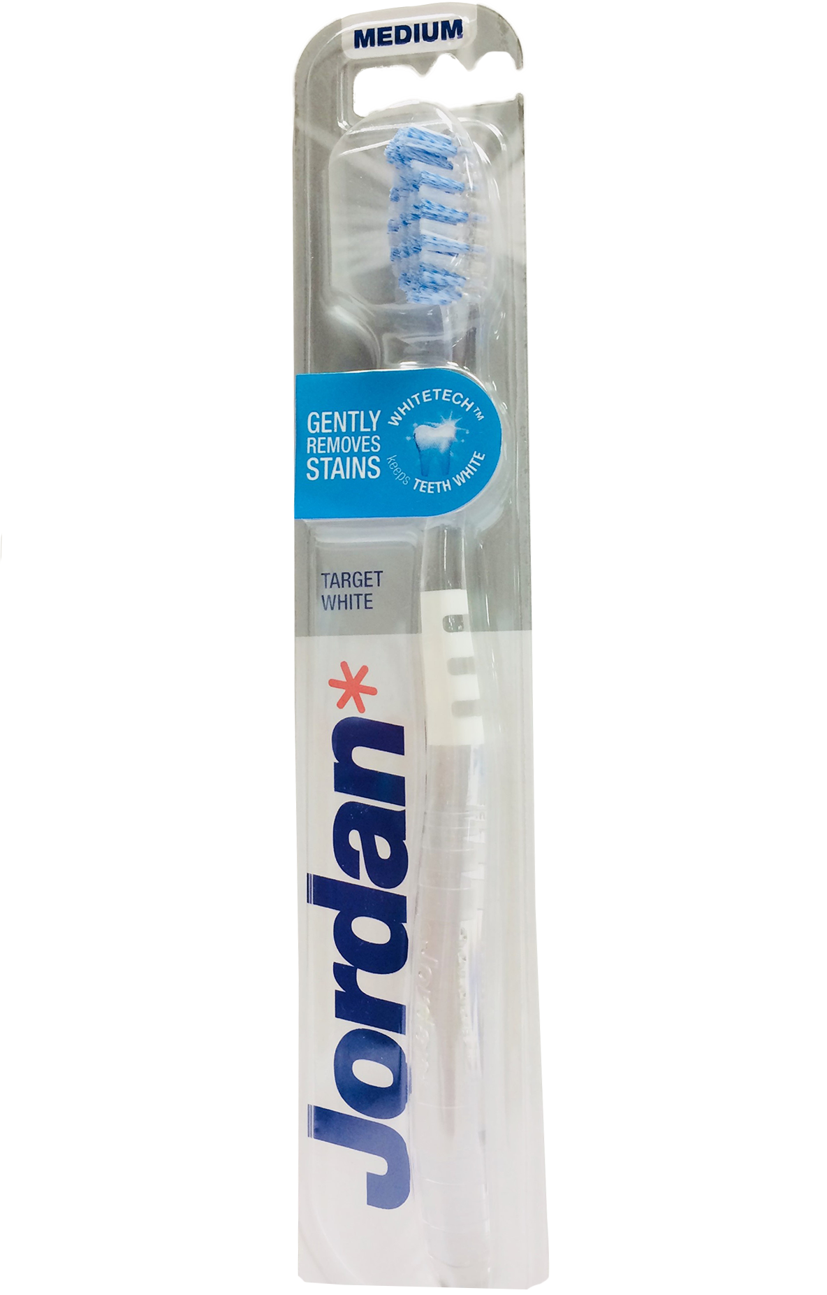 Зубна щітка Jordan Target White, білий - фото 1