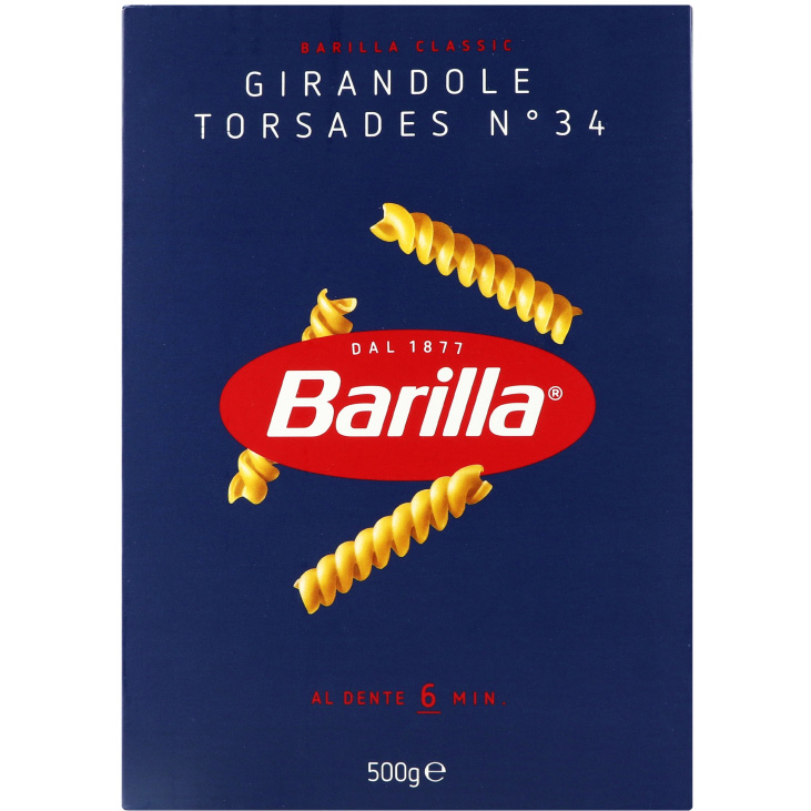 Макаронные изделия Barilla Girandole Torsades №34 500 г - фото 3