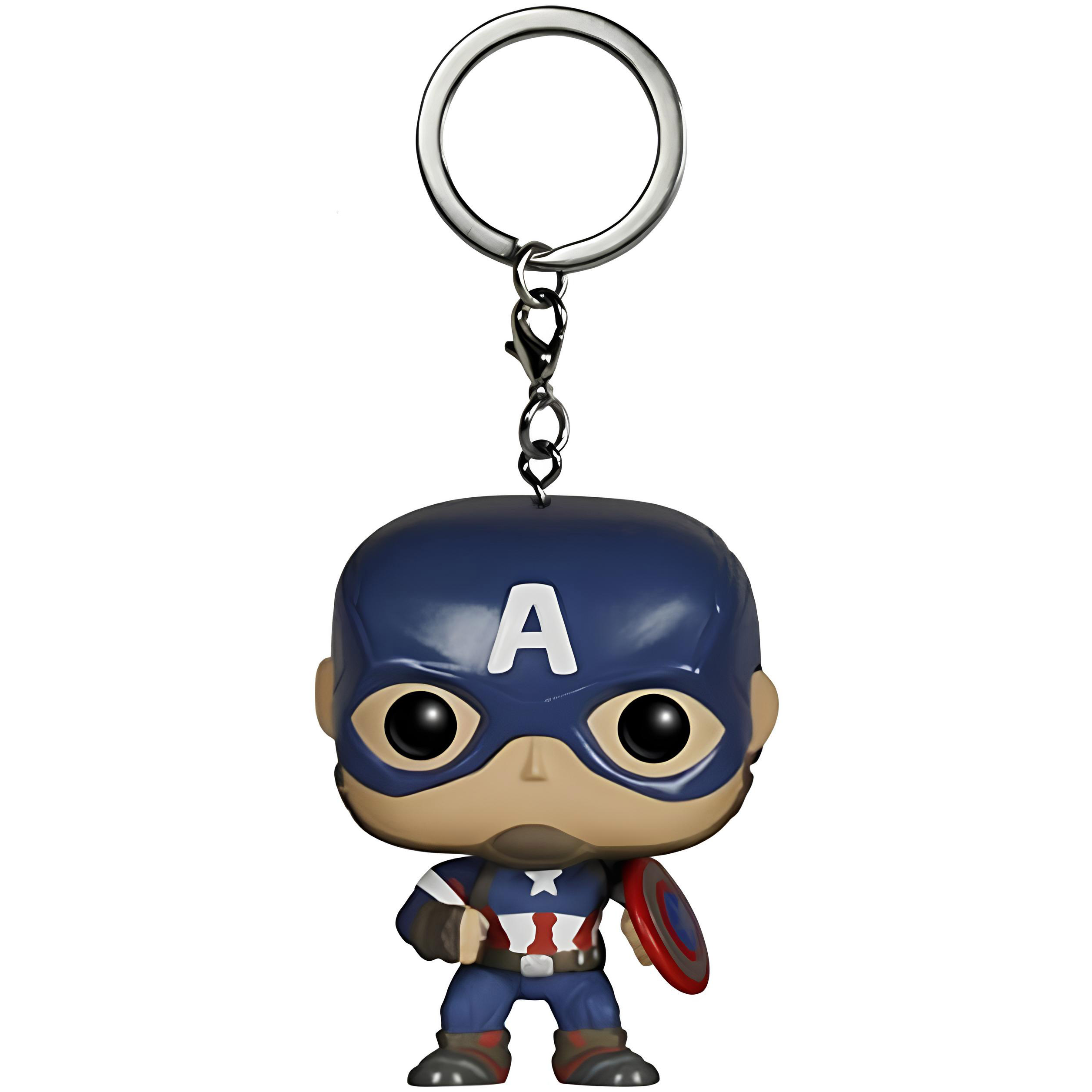 Фигурка-брелок Funko Pop! Captain America (WST CA 67) - фото 1