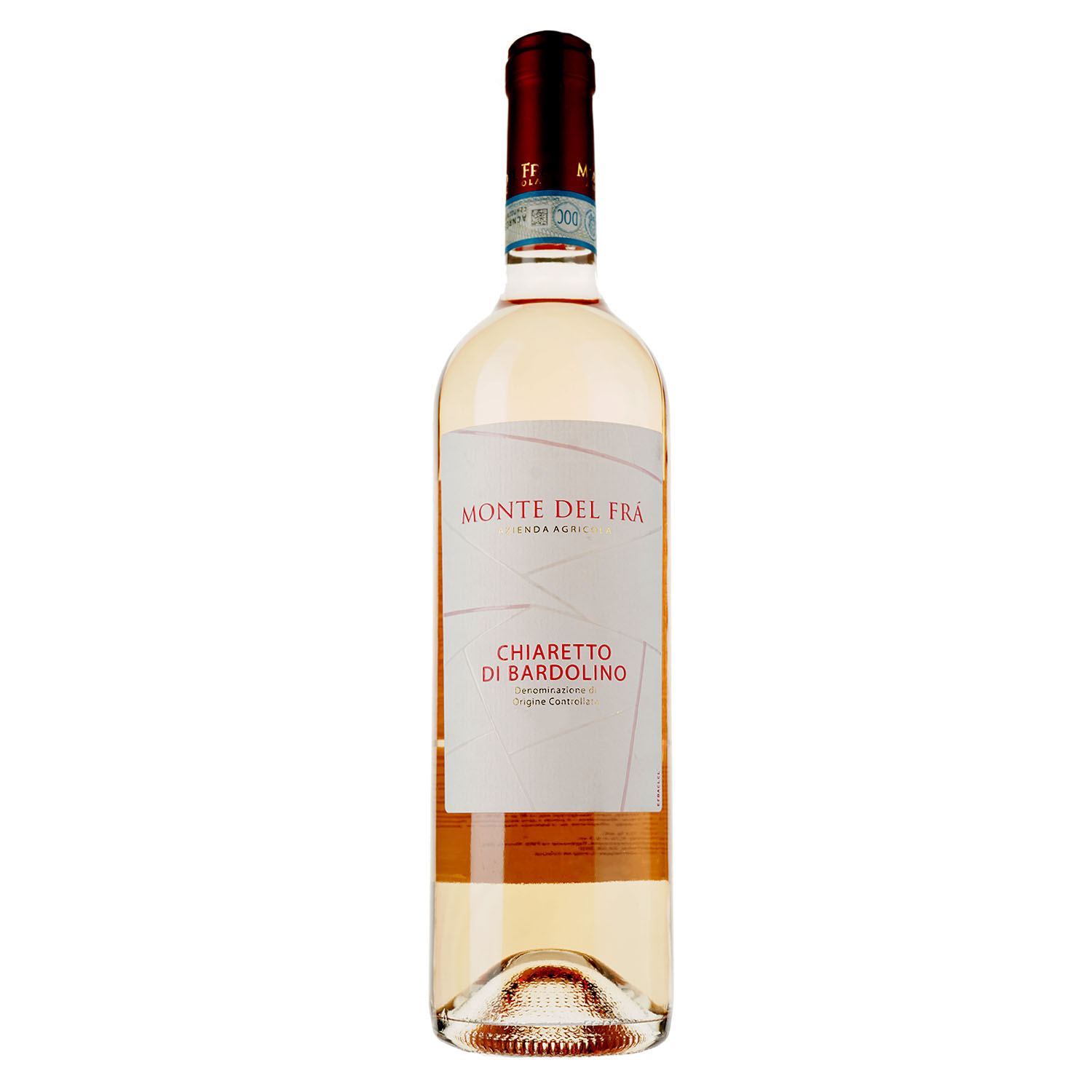 Вино Monte Del Fra Bardolino Chiaretto DOC, розовое, сухое, 0,75 л - фото 1