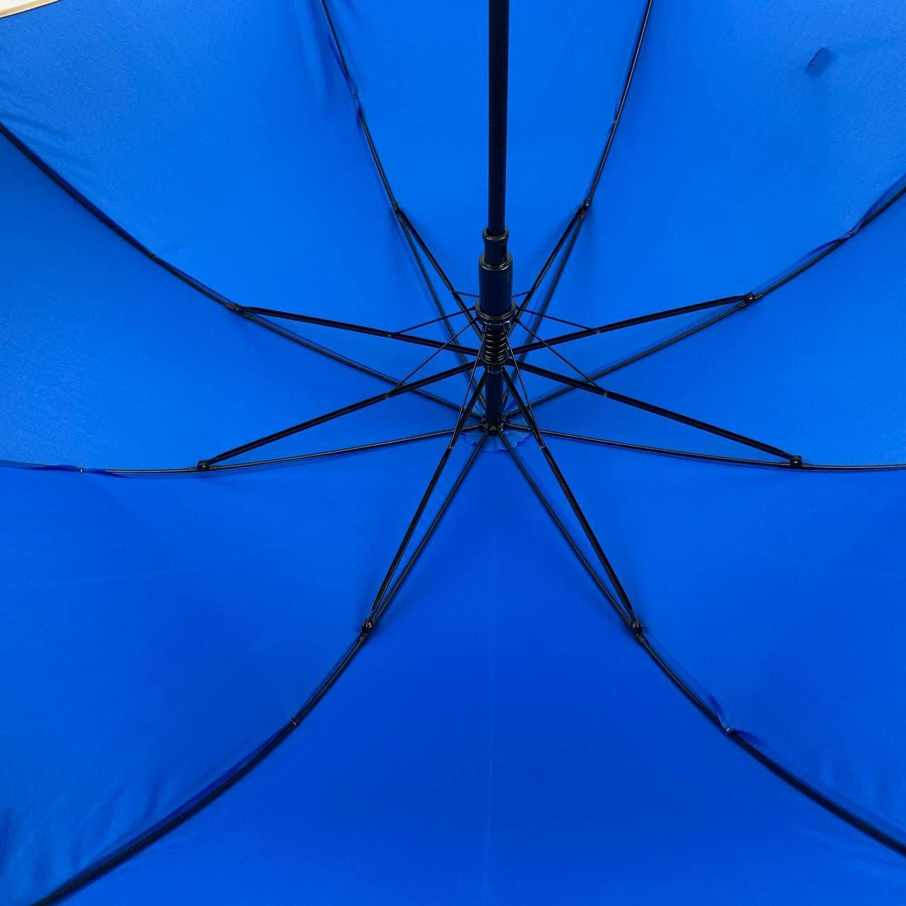 Дитяча парасолька-палиця напівавтомат Toprain 88 см синя - фото 4