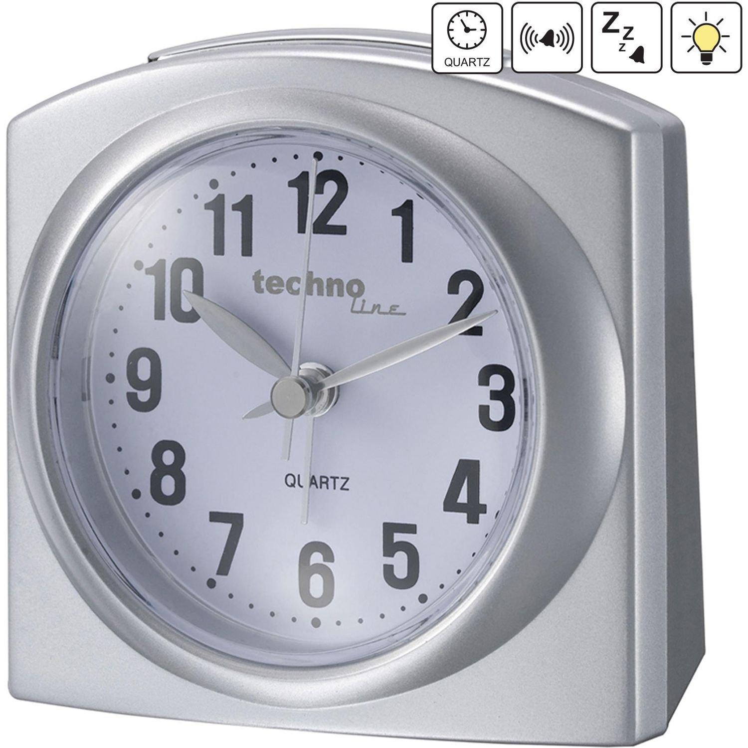 Годинник настільний Technoline Modell L Silver (Modell L silber) - фото 2