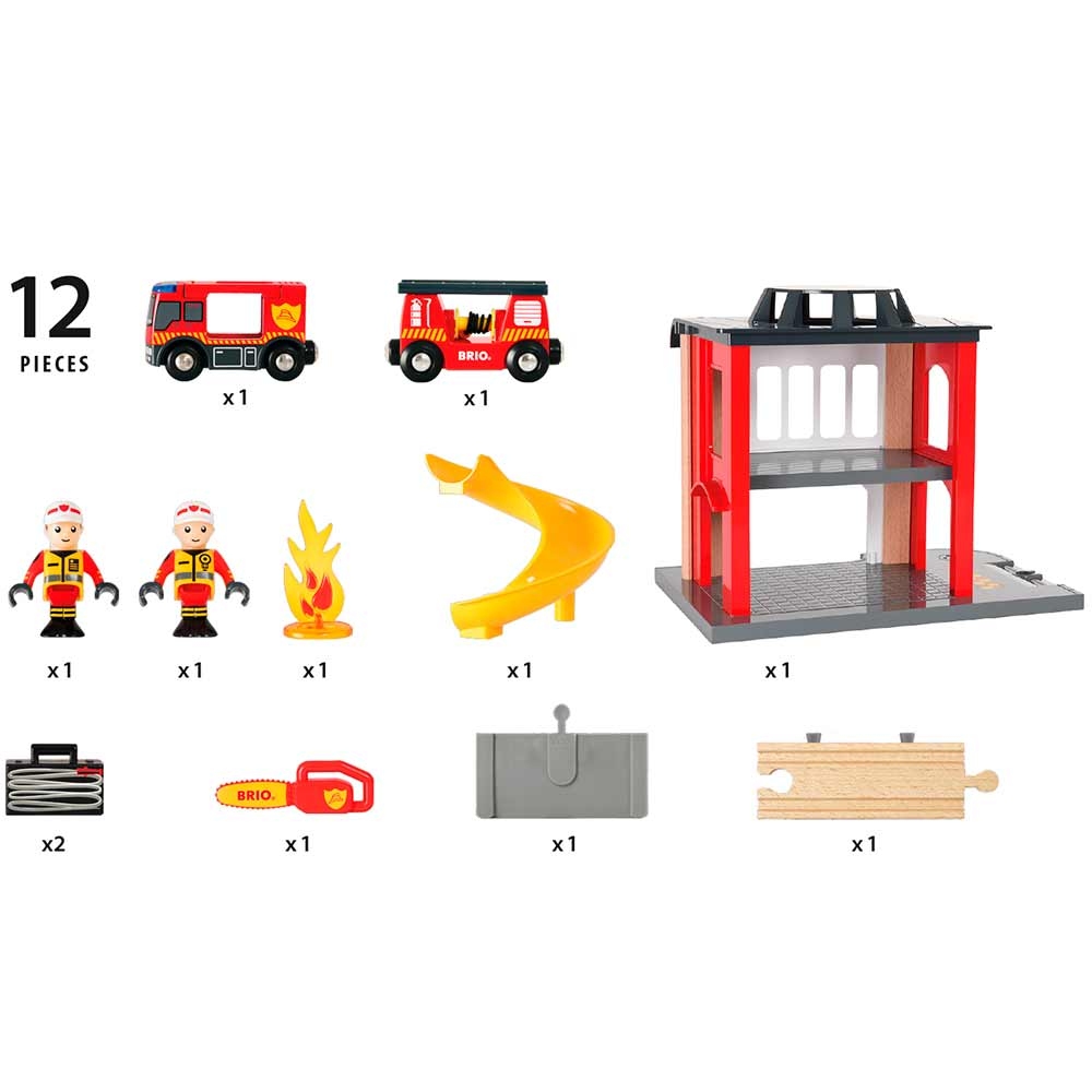 Игровой набор Brio Пожарная станция (33833) - фото 3