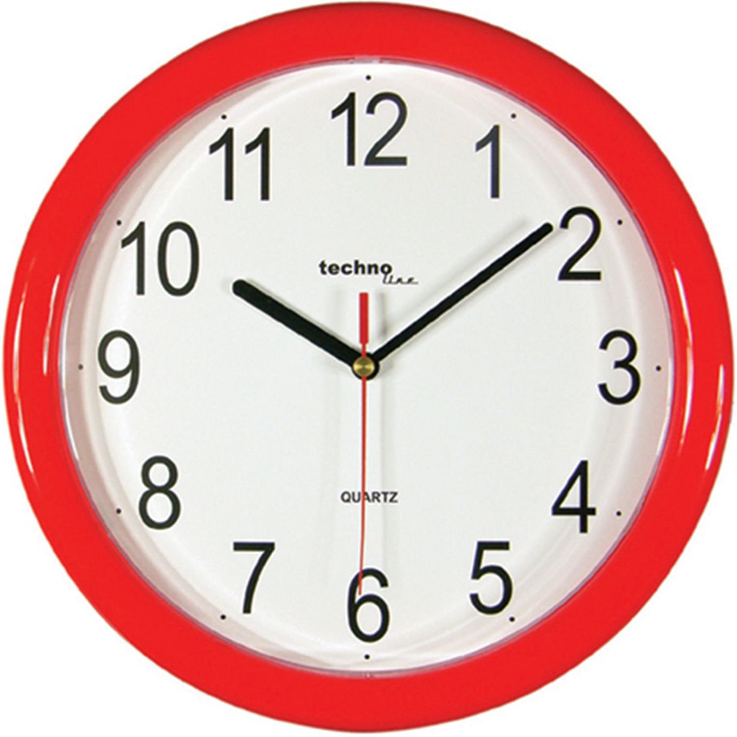Photos - Wall Clock Technoline Годинник настінний  WT600 Red  (WT600 rot)