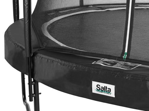 Батут Salta Premium Black Edition, круглый, 396 см, черный (628SA) - фото 3