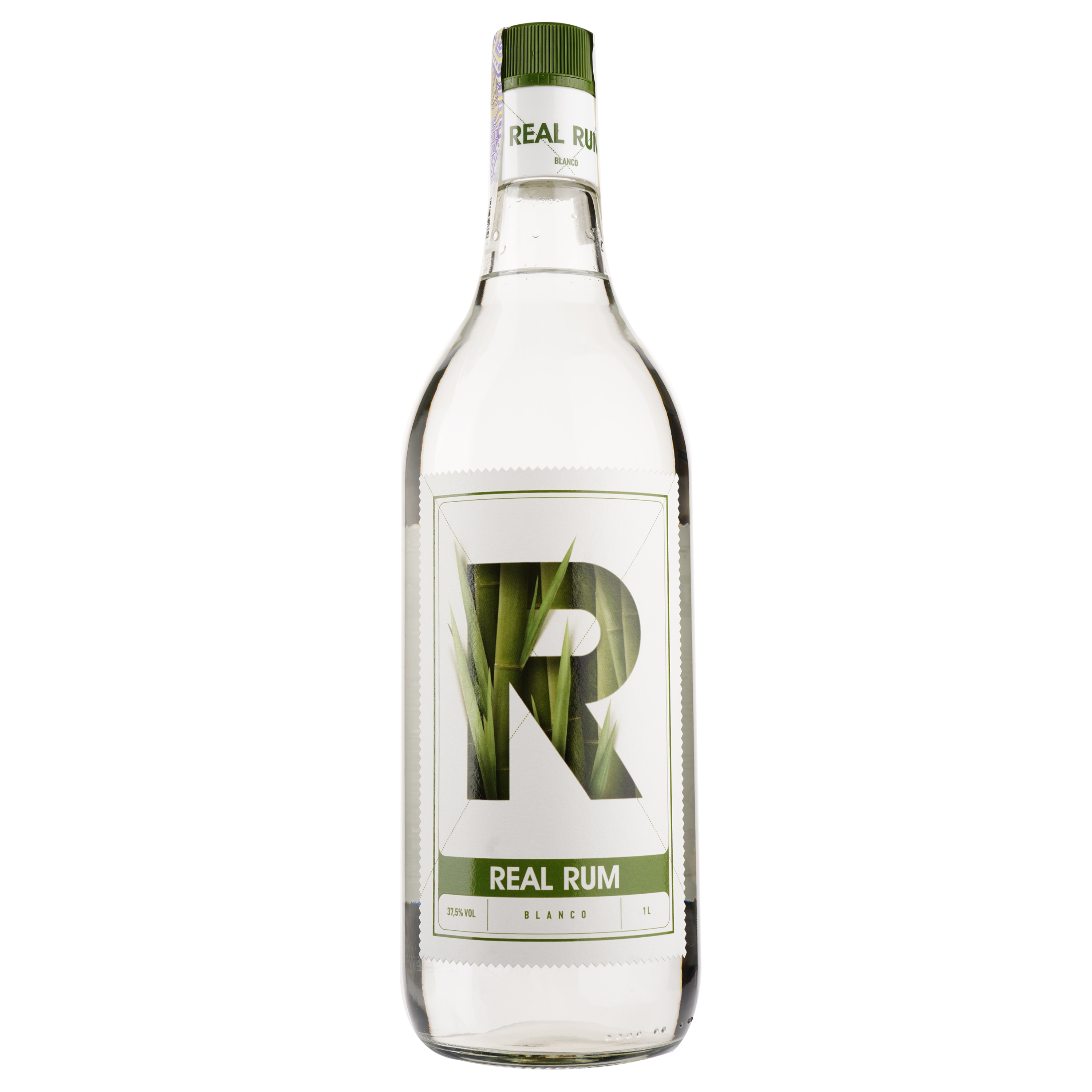 Ром Real Rum Blanco, 37,5%, 1 л - фото 1