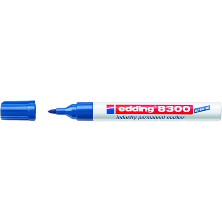 Маркер Edding Industry Permanent конусоподібний 1.5-3 мм синій (e-8300/03) - фото 1
