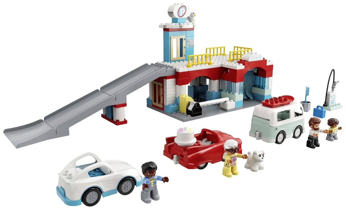 Конструктор LEGO DUPLO Town Гараж і автомийка, 112 деталей (10948) - фото 3