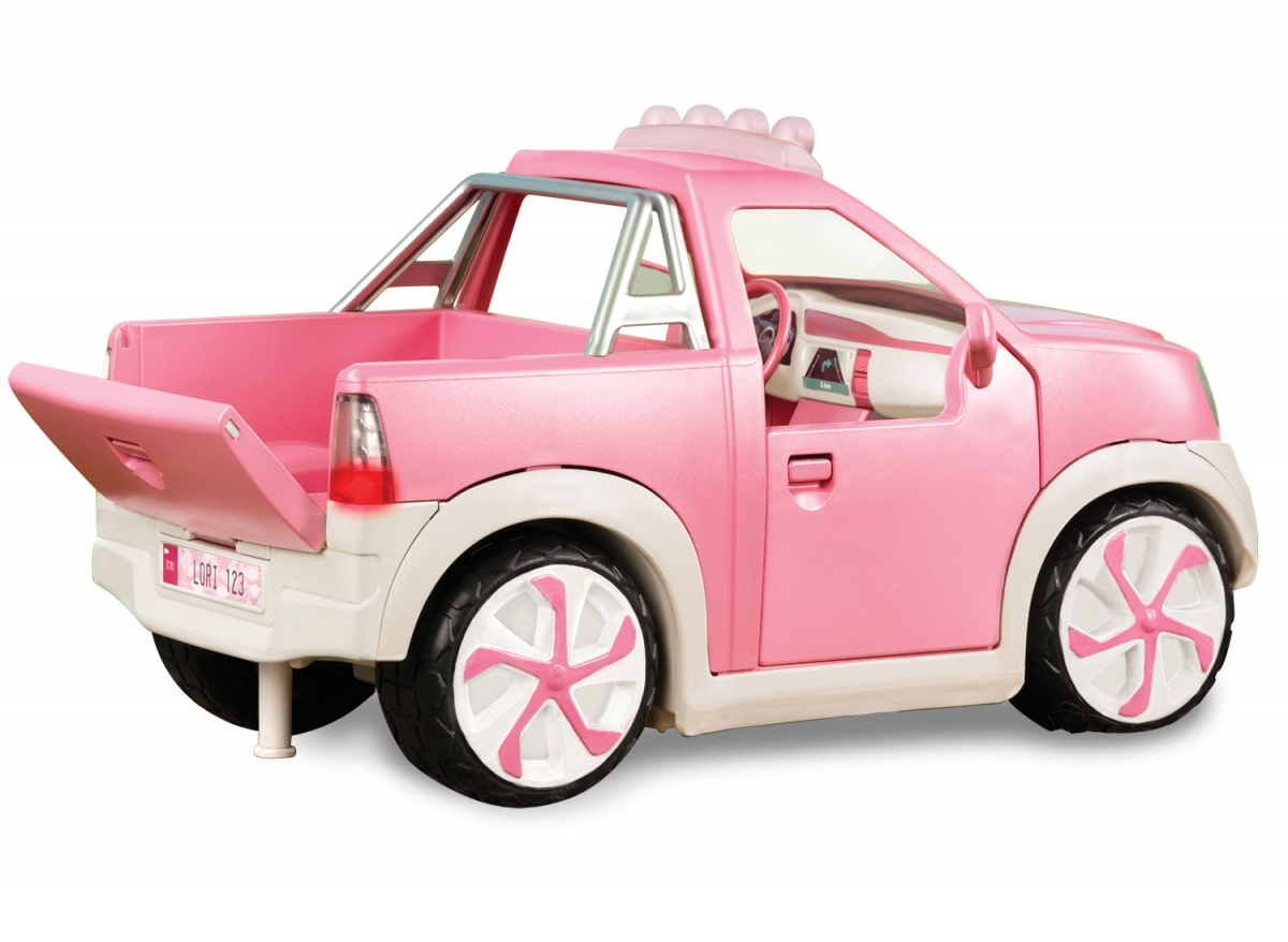 Транспорт для кукол Lori Джип с FM-радио, розовый (LO37033Z) - фото 2