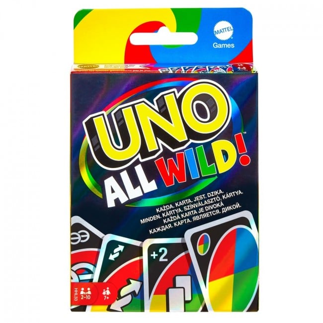 Photos - Board Game Настільна гра Uno Усі дикі (HHL33)