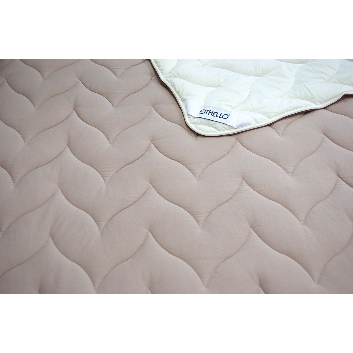 Одеяло Othello Colora, антиаллергенное, евро, 215х195 см, лиловый-крем (svt-2000022272902) - фото 2