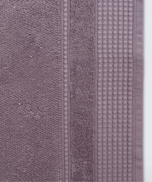 Рушник Irya Toya coresoft murdum, 90х50 см, фіолетовий (svt-2000022261333) - фото 3